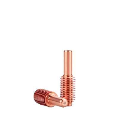 Plasma Cutting Machine Accessories Copper Nozzle Electrode For Hypertherm Powermax105