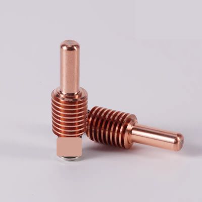 Plasma Cutting Machine Accessories Copper Nozzle Electrode For Hypertherm Powermax105
